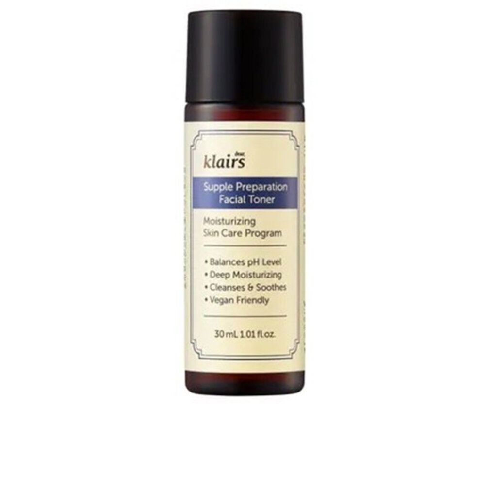 Flacone marrone con tappo nero. Etichetta con nome del prodotto e informazioni. 30 ml.