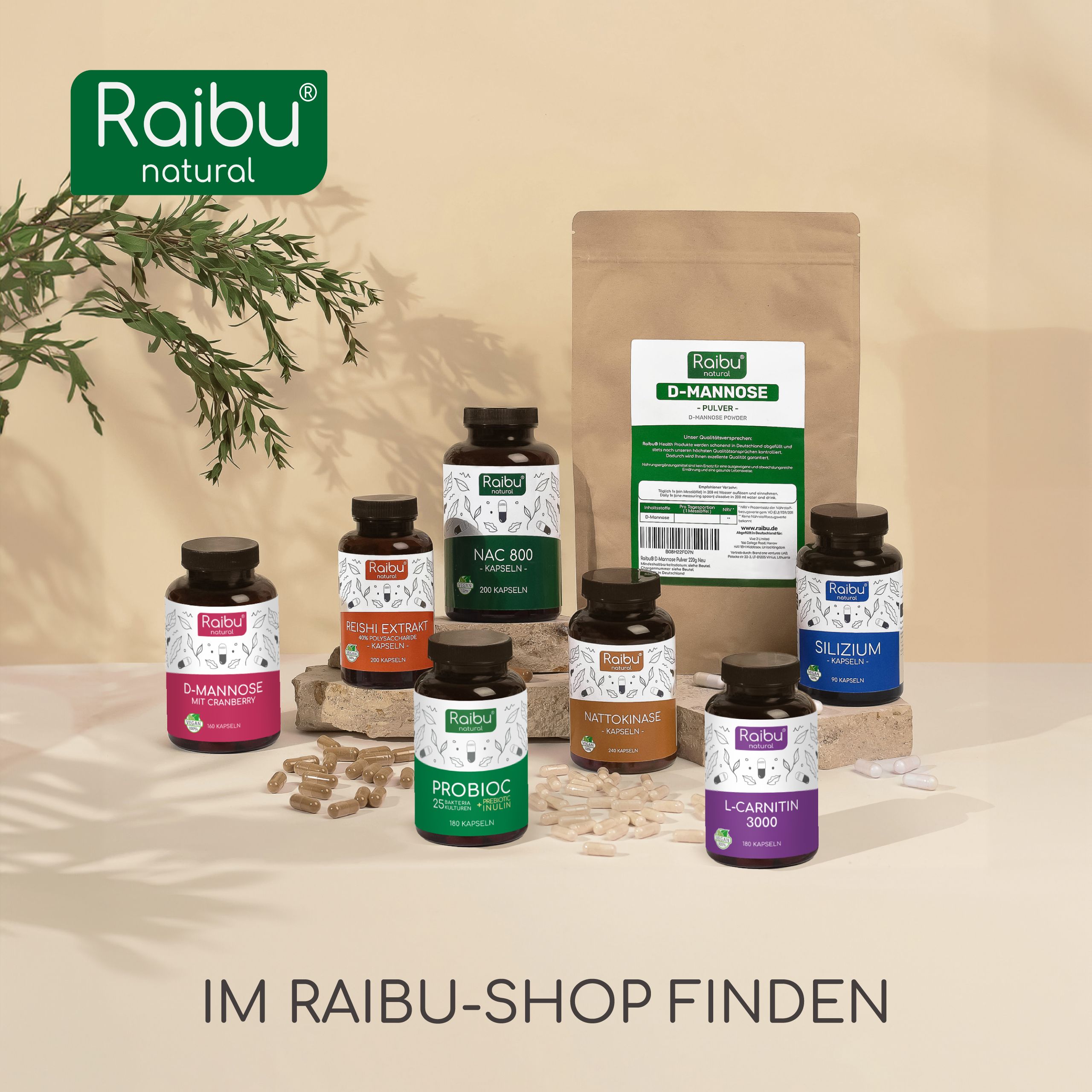 D-Mannosio Cranberry Capsule - RAIBU