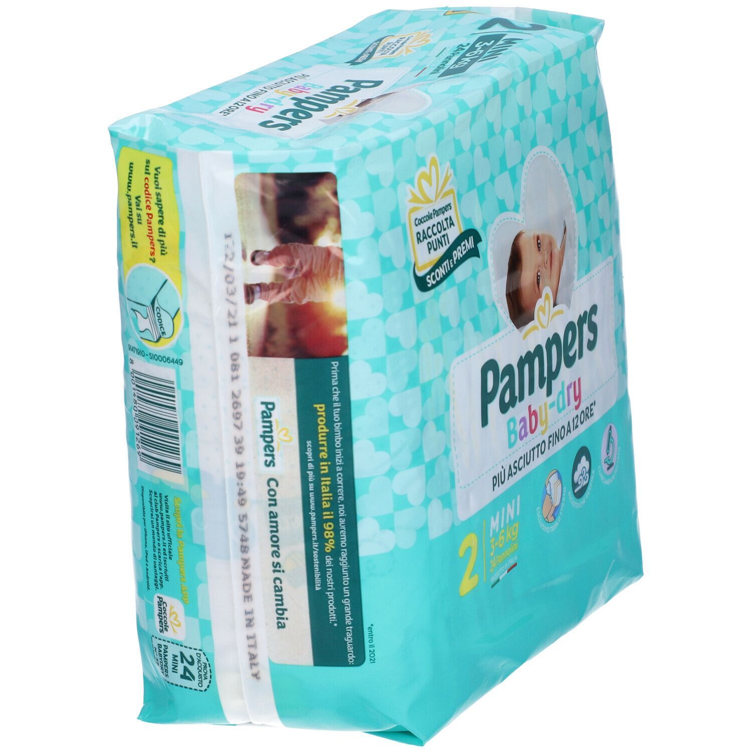 Pampers Baby-Dry Midi 3-6 kg