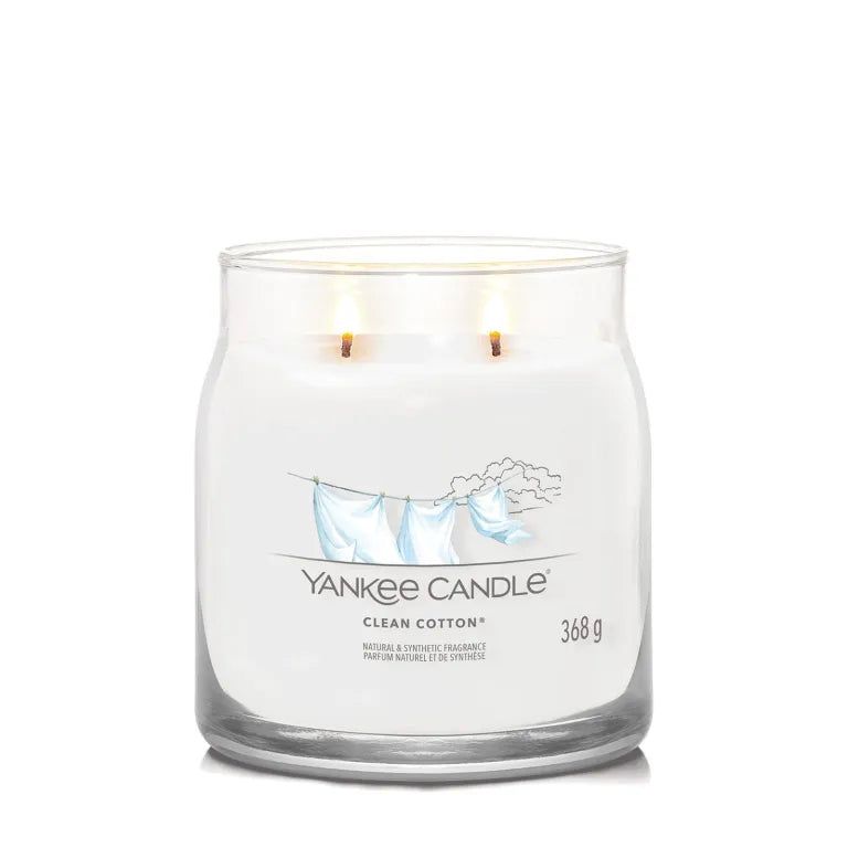 Yankee Candle Giara Media Clean Cotton