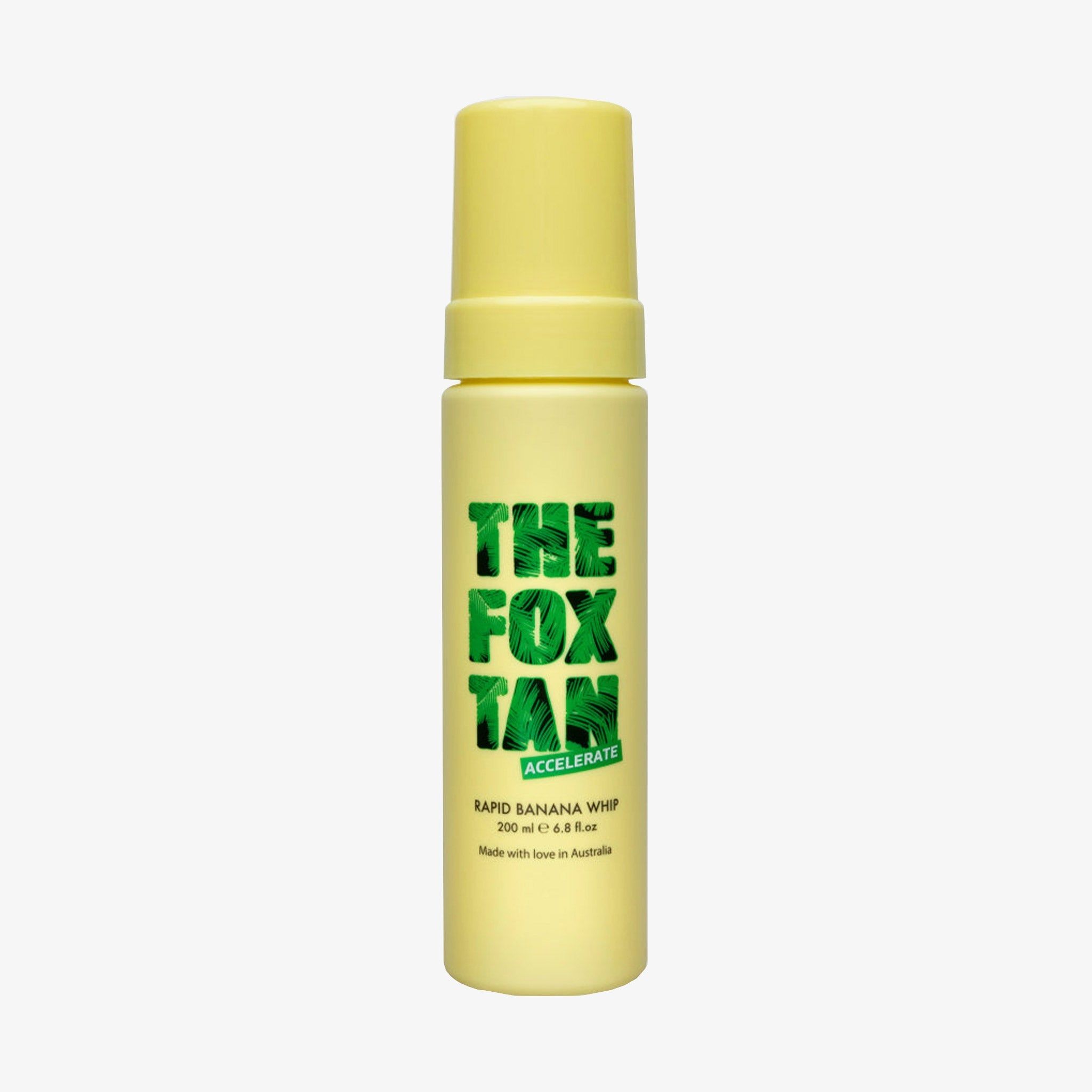 The Fox Tan Rapid Banana Whip, acceleratore abbronzatura, viso e corpo, 200ml