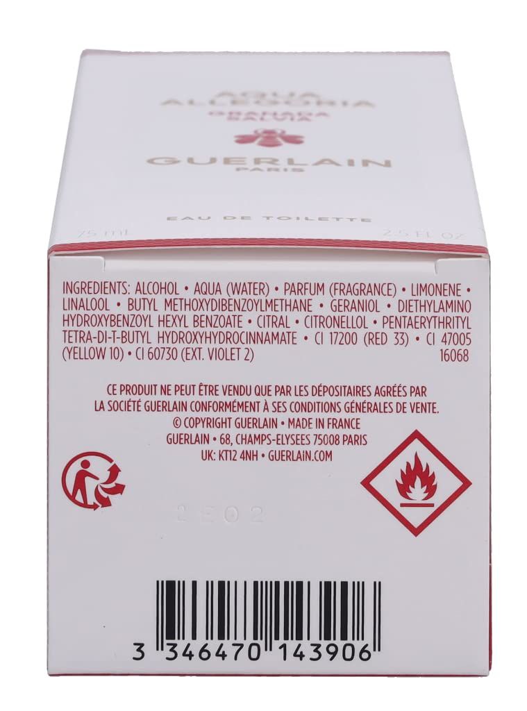 Scatola rettangolare bianca con testo e codice a barre. Contiene ingredienti e avvertenze.