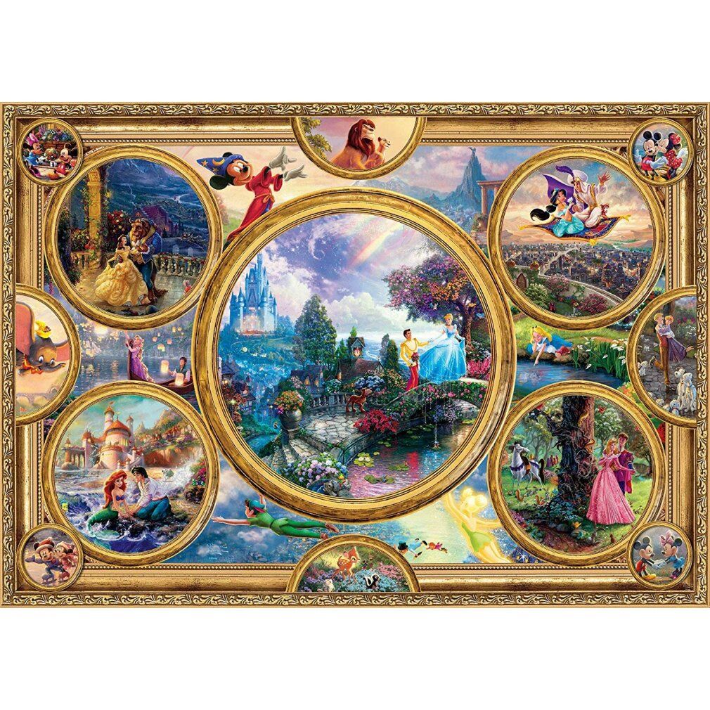 Disney, Collage di sogni - Puzzle da 2000 pezzi (Thomas Kinkade)