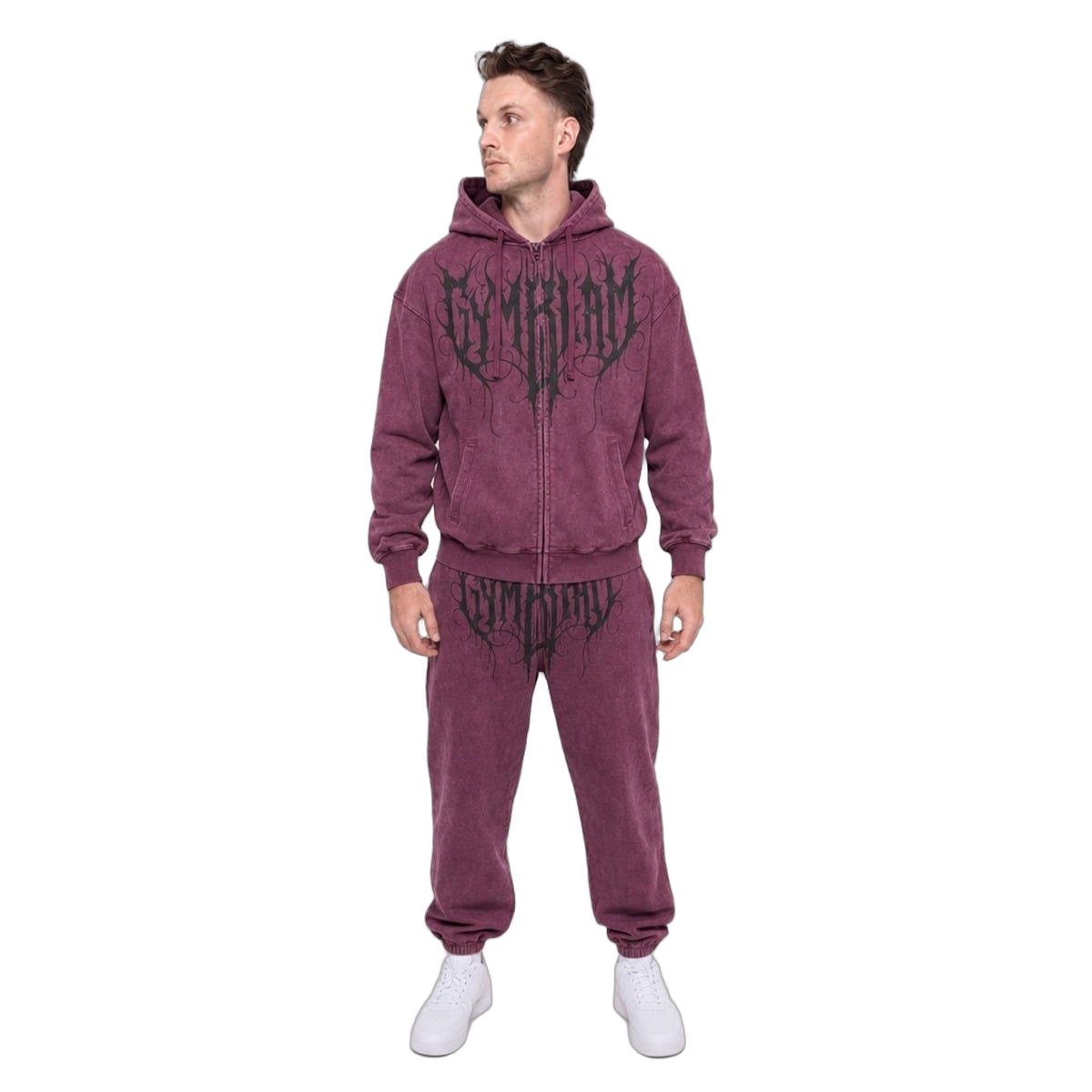 GymBeam Pantaloni sportivi uomo oversize Abyss Raisin