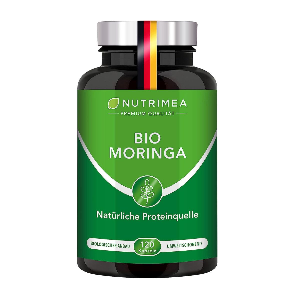 Nutrimea MORINGA Oleifera Capsule | 100% BIOLOGICO SENZA ADDITIVI