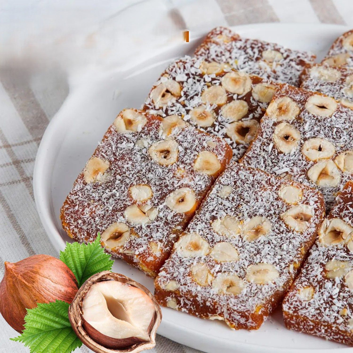 WeNatur Cezerye in foglia con nocciole