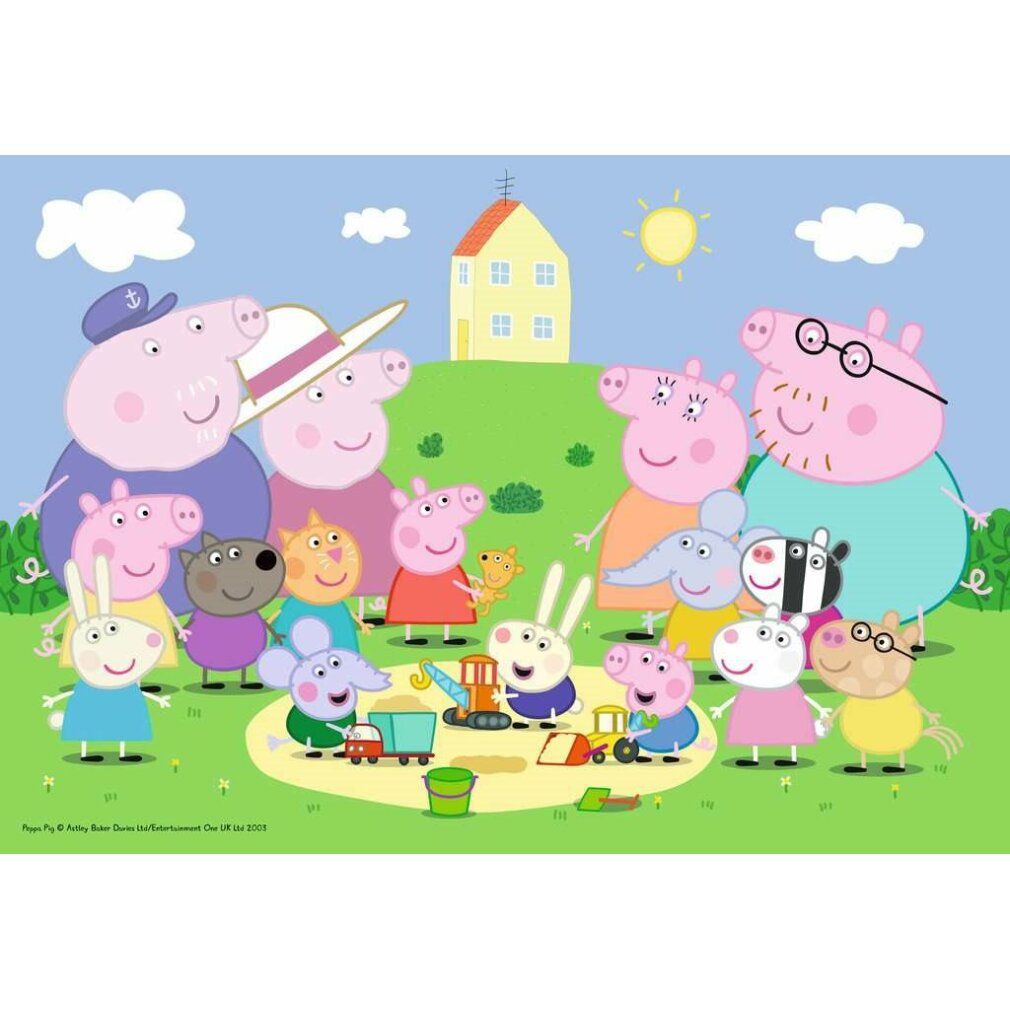 ravensburger Puzzle Peppa Pig: divertimentoß al sole 35 pezzi