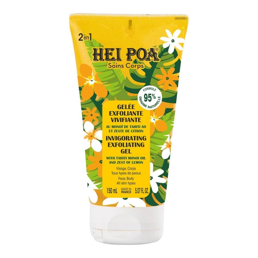 Gel Esfoliante Rivitalizzante Hei Poa con Olio di Monoi di Tahiti
