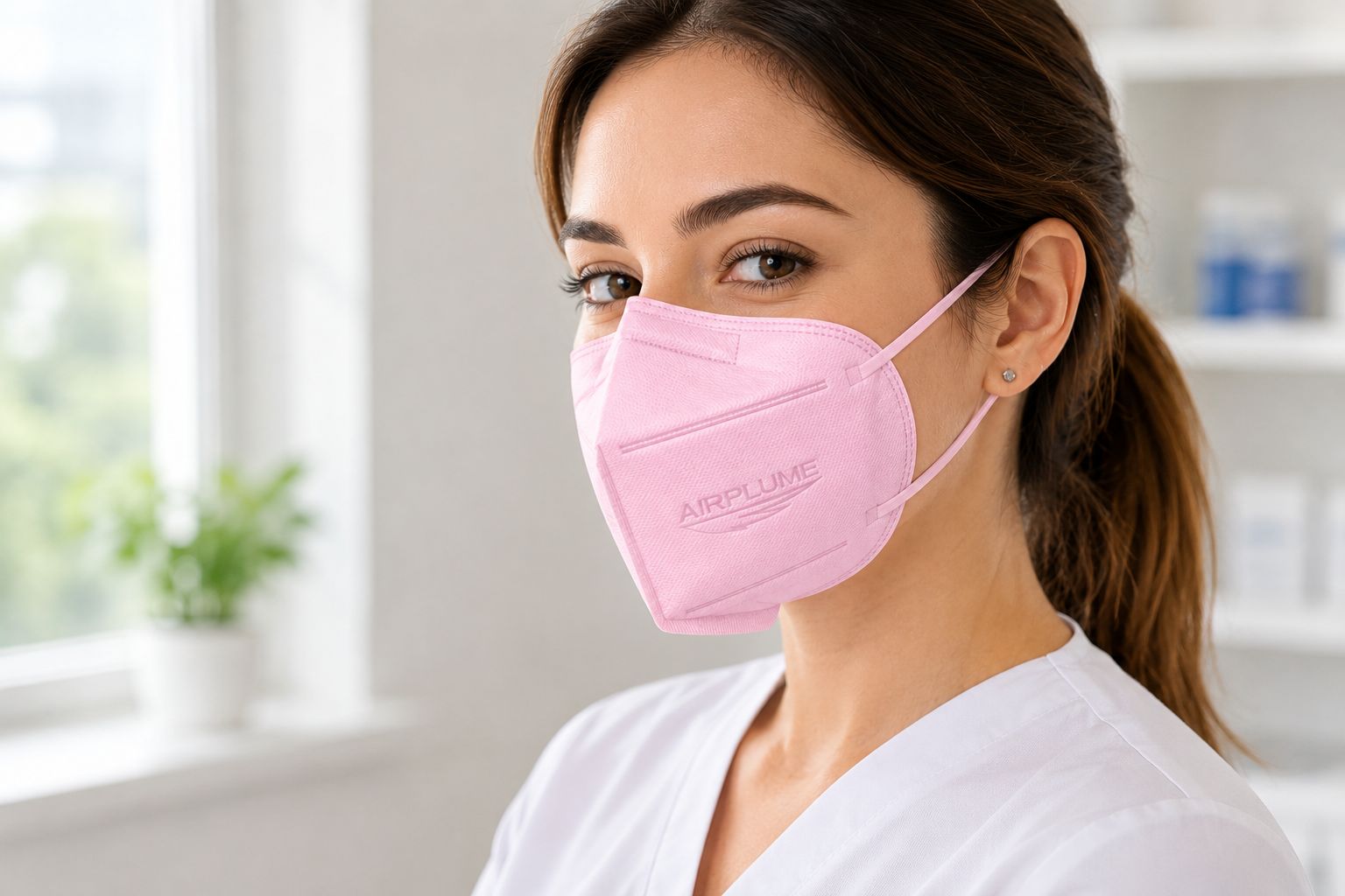 BRAND ITALIA - AIRPLUME FFP2 NR Mascherine colore Rosa