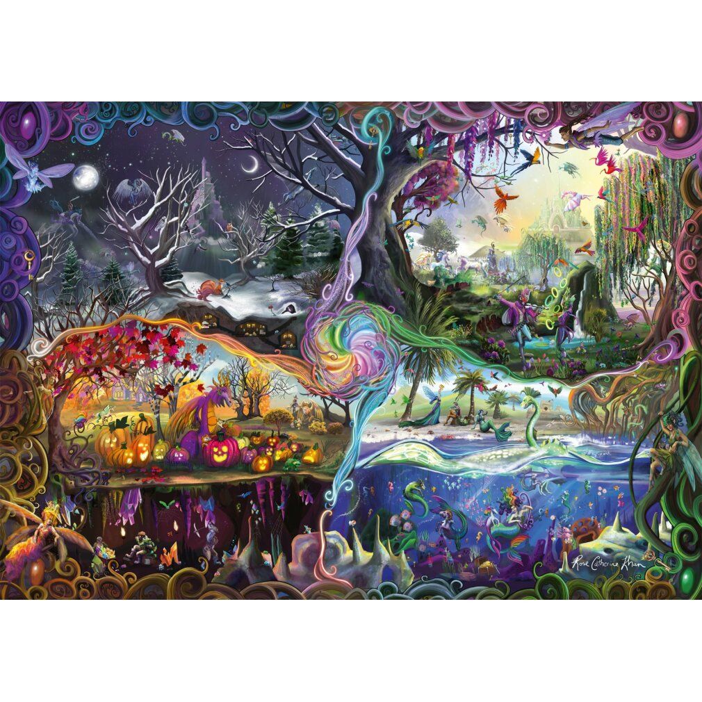 schmidt Puzzle Portale dei Quattro Mondi 1000 pezzi