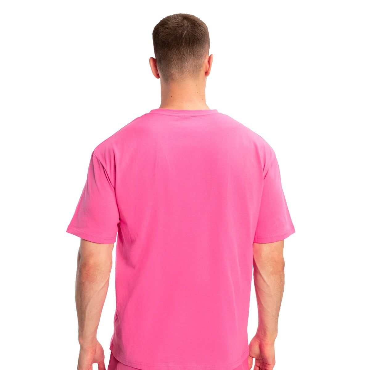 GymBeam T-shirt uomo oversize Limitless Dragonfruit