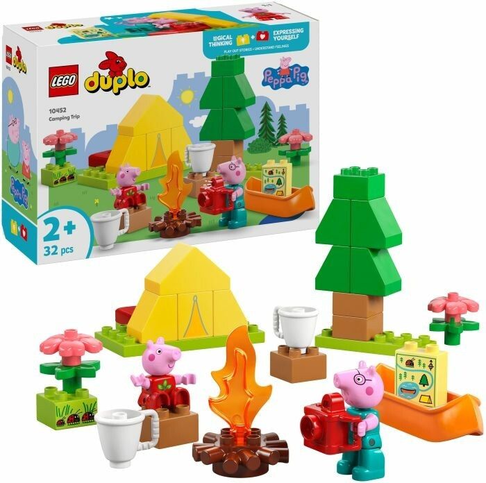 LEGO® DUPLO 10452 Peppa Pig in campeggio