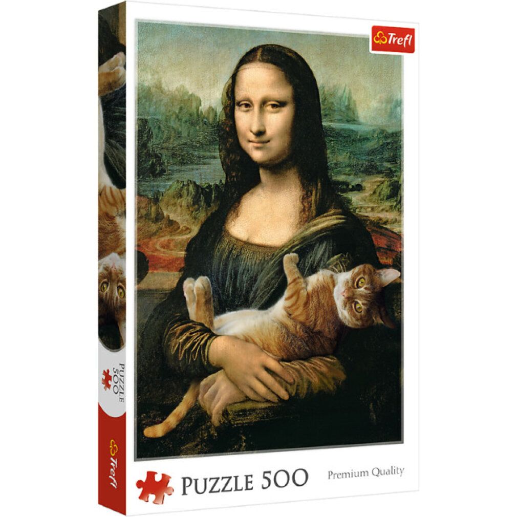 Premio puzzle 500 parti - Mona Lisa con