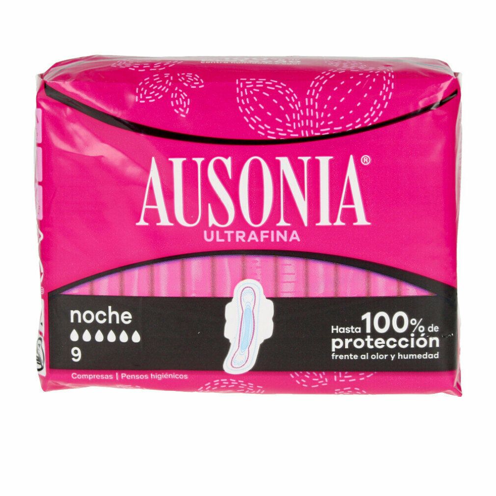 Ausonia Nacht Damenbinden Mit Flügeln 9 Einheiten