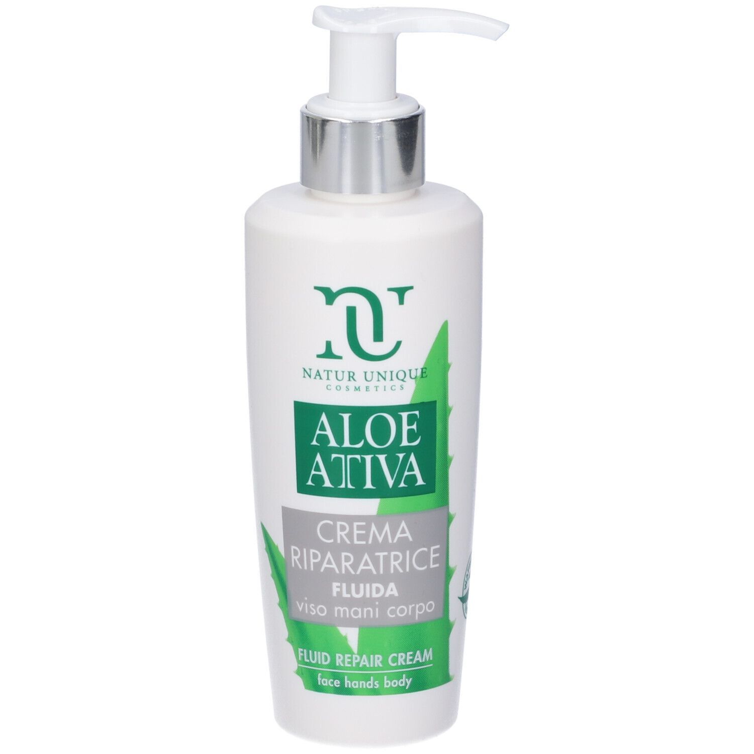 Nature Unique Cosmetics Aloe Attiva Crema Riparatrice Fuida