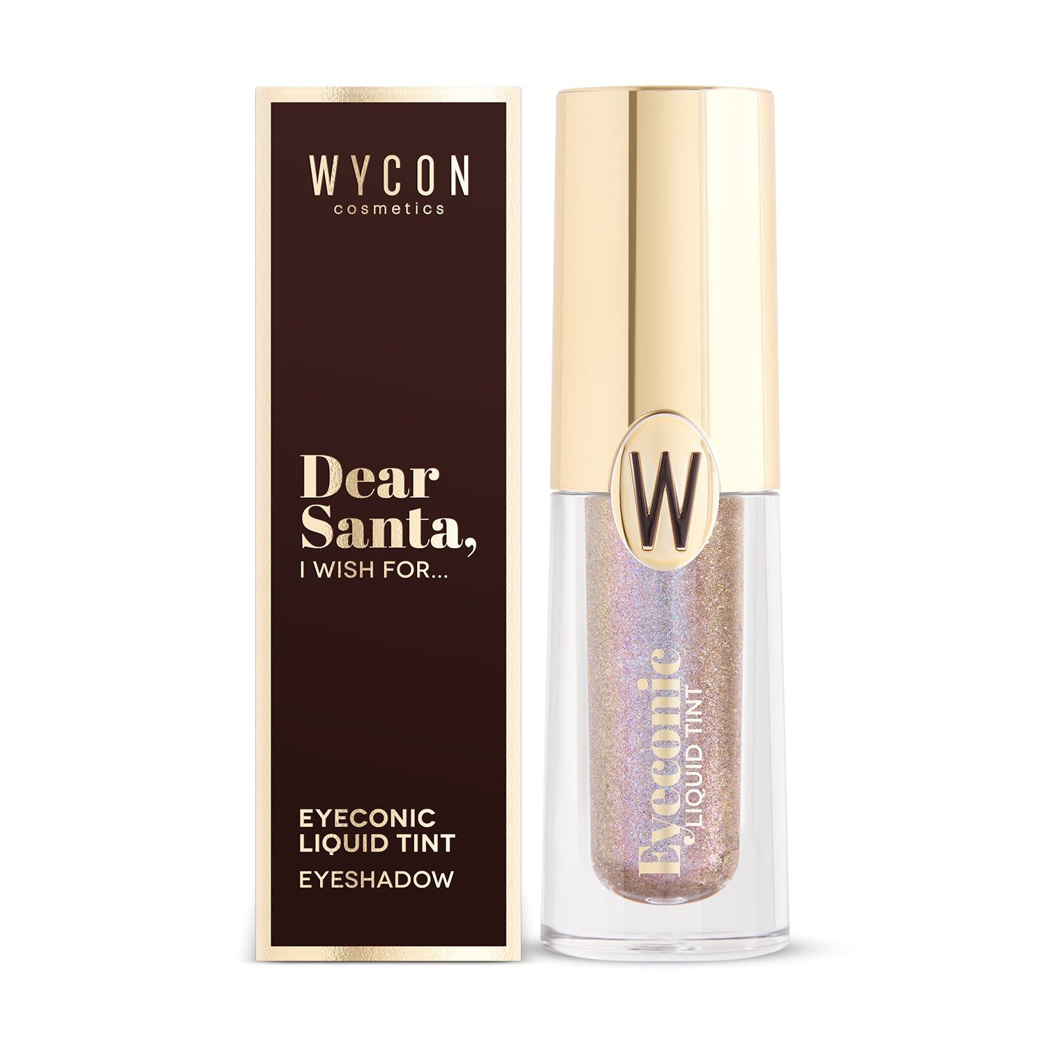 WYCON cosmetics EYECONIC LIQUID TINT Ombretto liquido shimmer luminoso 05 MIRACLE