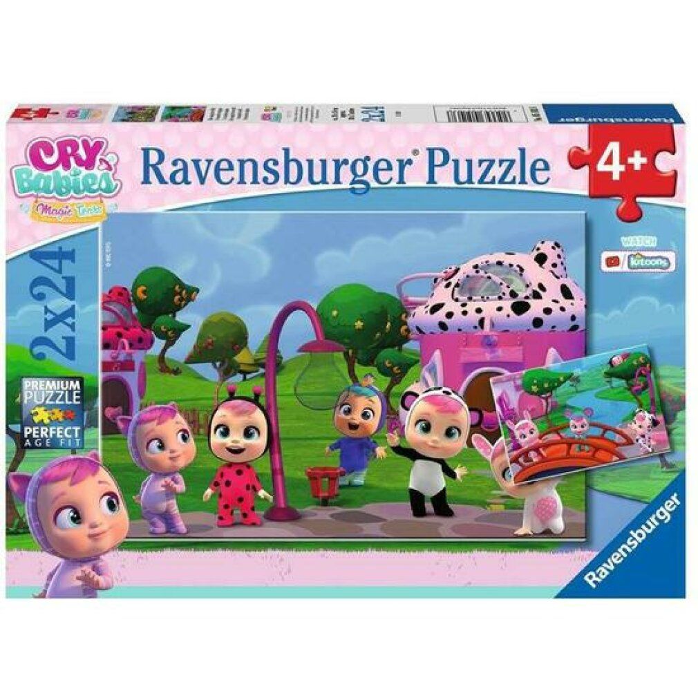 ravensburger Puzzle Cry Babies Magic Tears 2x24 pezzi