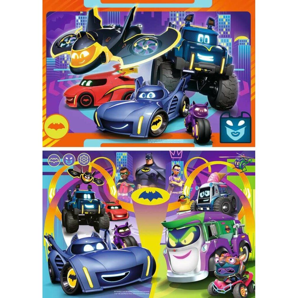 Ravensburger - Puzzle ruota di pipistrello 2x24p