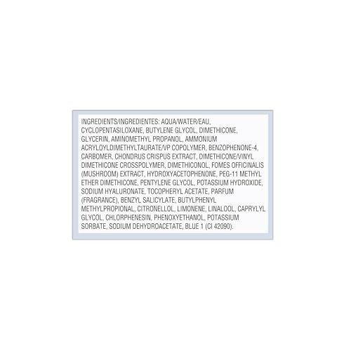 Elenco degli ingredienti per Elizabeth Arden Visible Difference Replenishing HydraGel Complex.