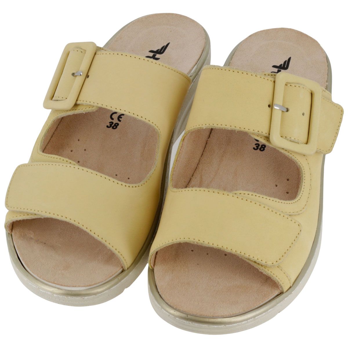 Hergos H5700 - Sabot in pelle ingrassata con plantare estraibile