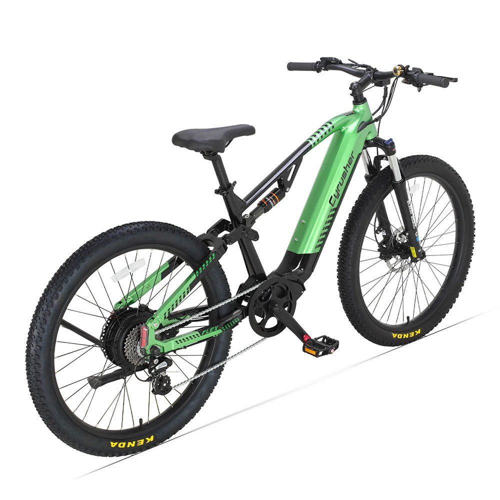 Cyrusher Flex Bicicletta elettrica full suspension, 48V 15Ah