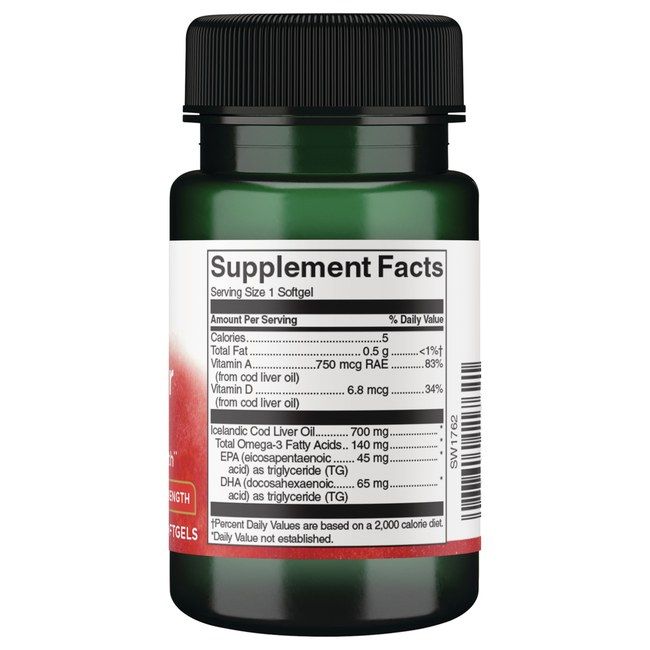 SWANSON Olio di fegato di merluzzo 700 mg