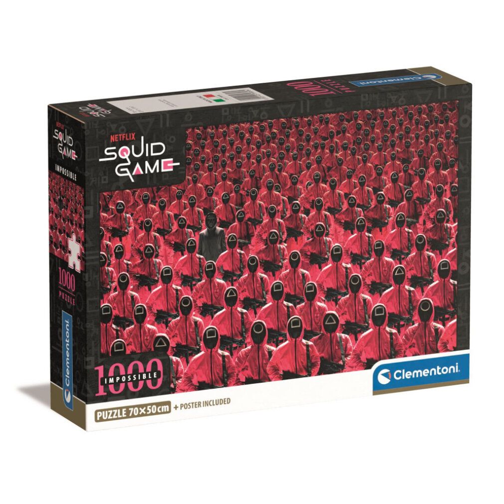 Il puzzle del calamaro 1000 pezzi