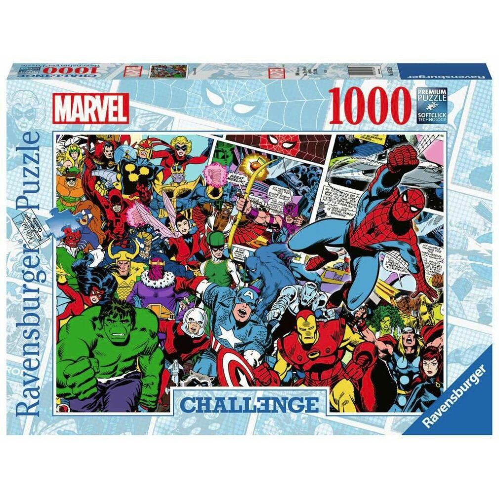 Sfida Marvel - Puzzle 1000 pezzi