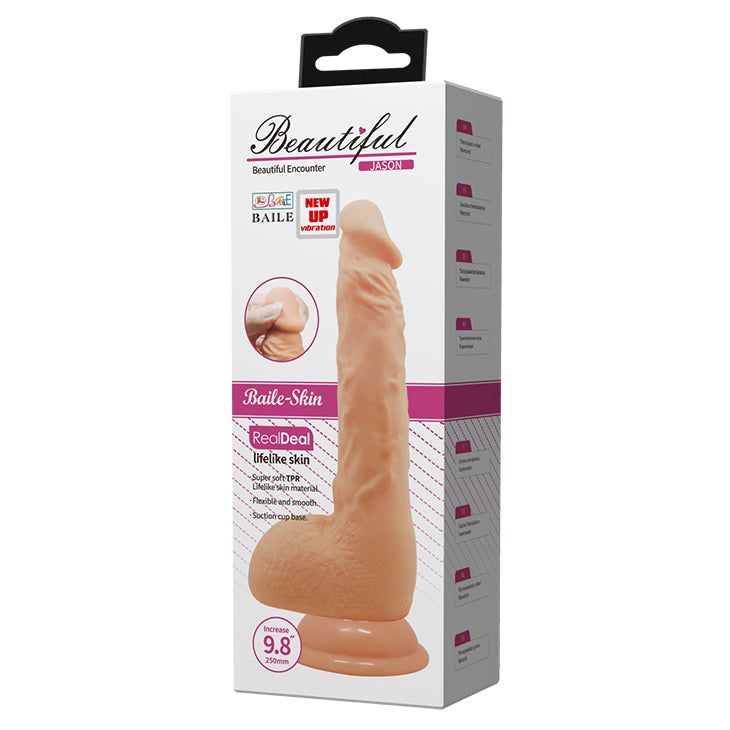 Dildo XXL Beautiful Vibrant Jason 25 cm