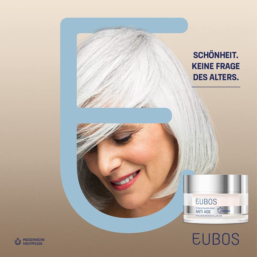 Eubos Hyaluron Repair Filler Giorno 3 volte Hyaluron senza oli minerali