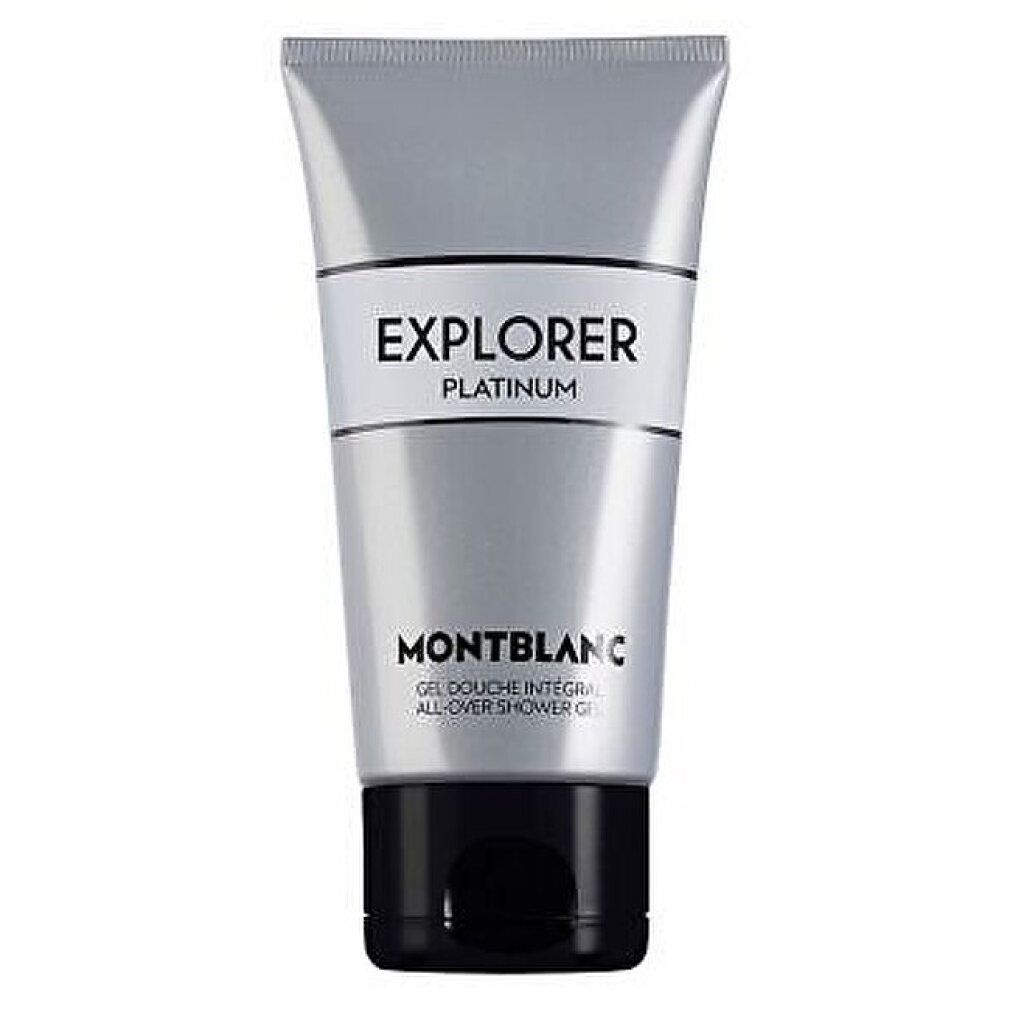 Tubo del bagnoschiuma Montblanc Explorer Platinum.