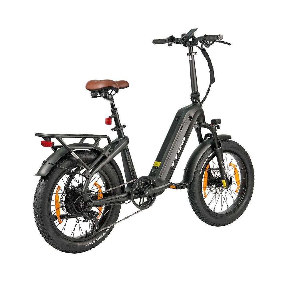 TTGO F8 Bicicletta elettrica in fibra di carbonio con batteria integrata da 48 V 18 Ah