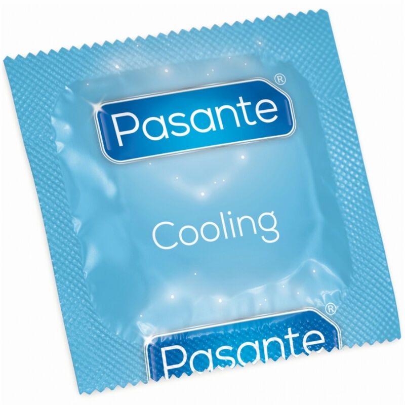Confezione singola di un preservativo Pasante Cooling.