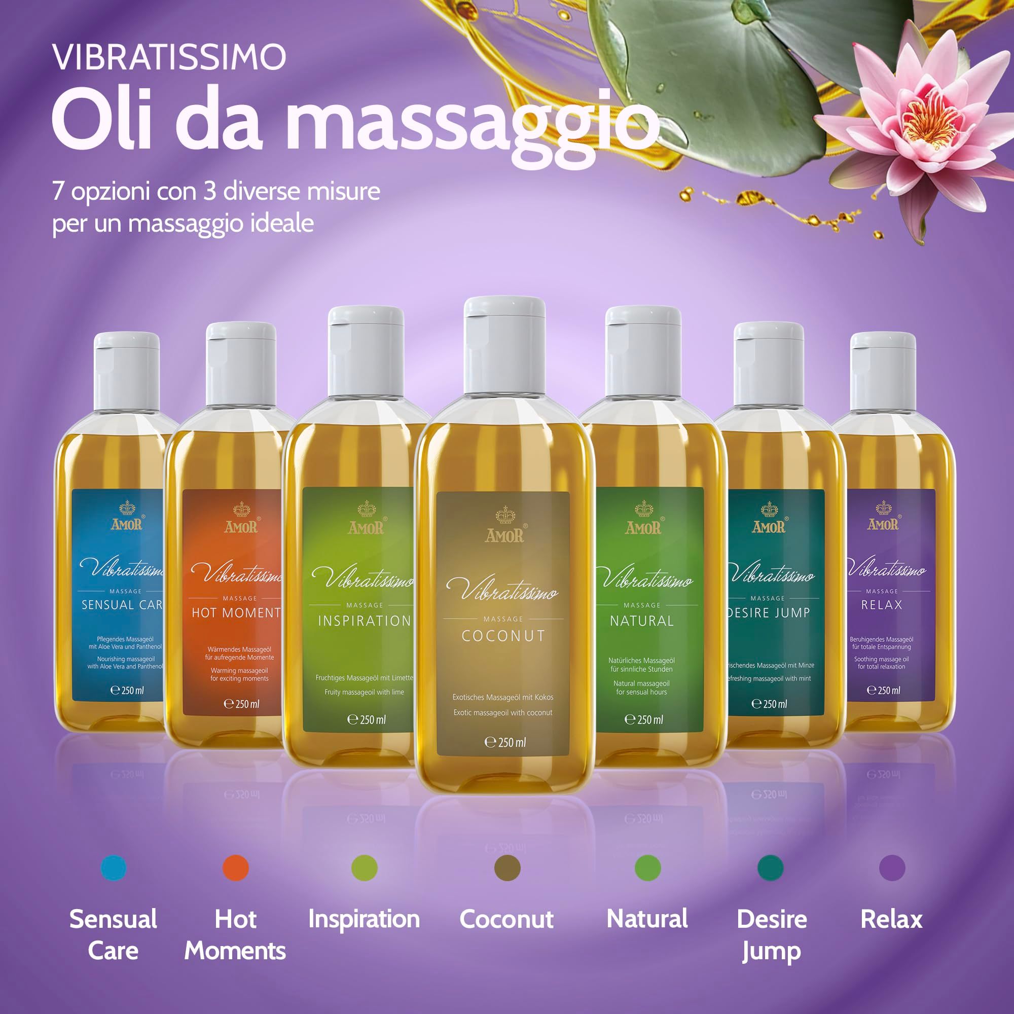 Vibratissimo Olio da Massaggio Relax