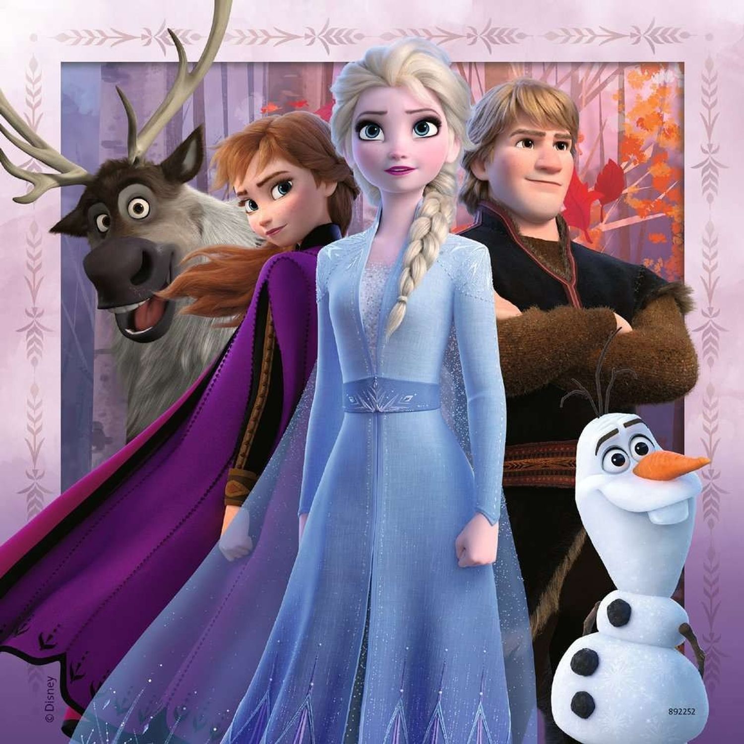 Puzzle per bambini Ravensburger - Frozen, Il viaggio ha inizio