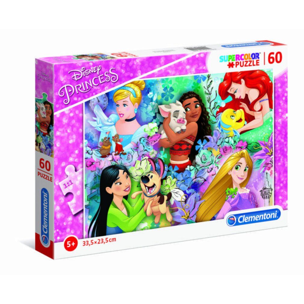 clementoni Principesse Disney puzzle 60 pezzi