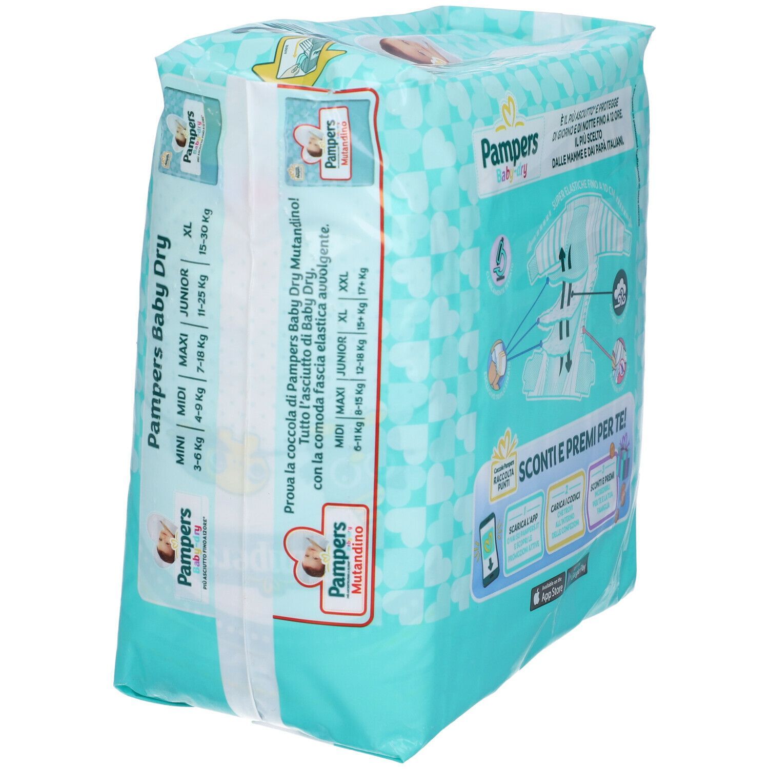 Pampers Baby-Dry Midi 3-6 kg