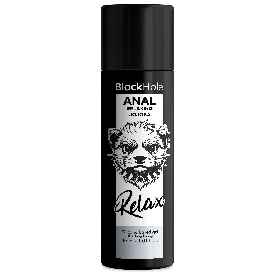 Lubrificante Black Hole Anal Relaxing Jojoba, 30 ml.