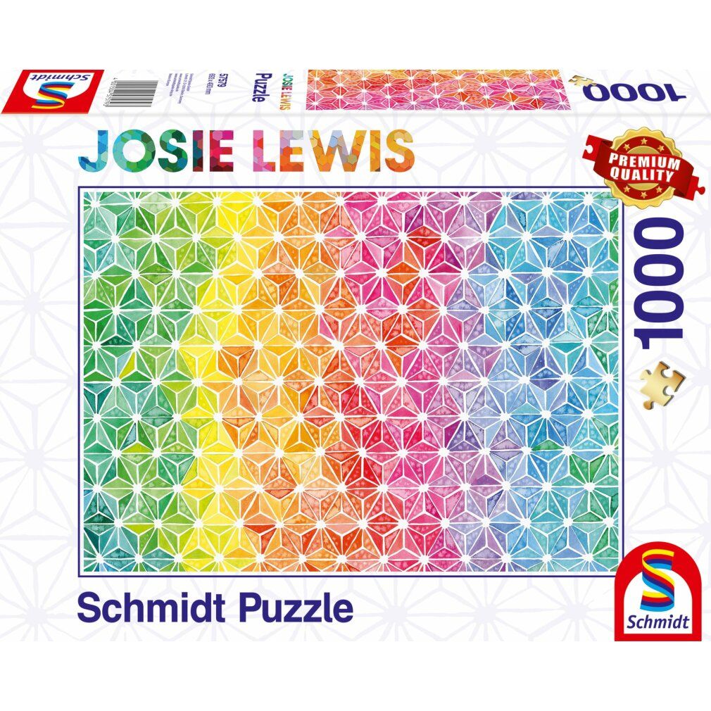 Puzzle schmidt Triangoli colorati 1000 pezzi