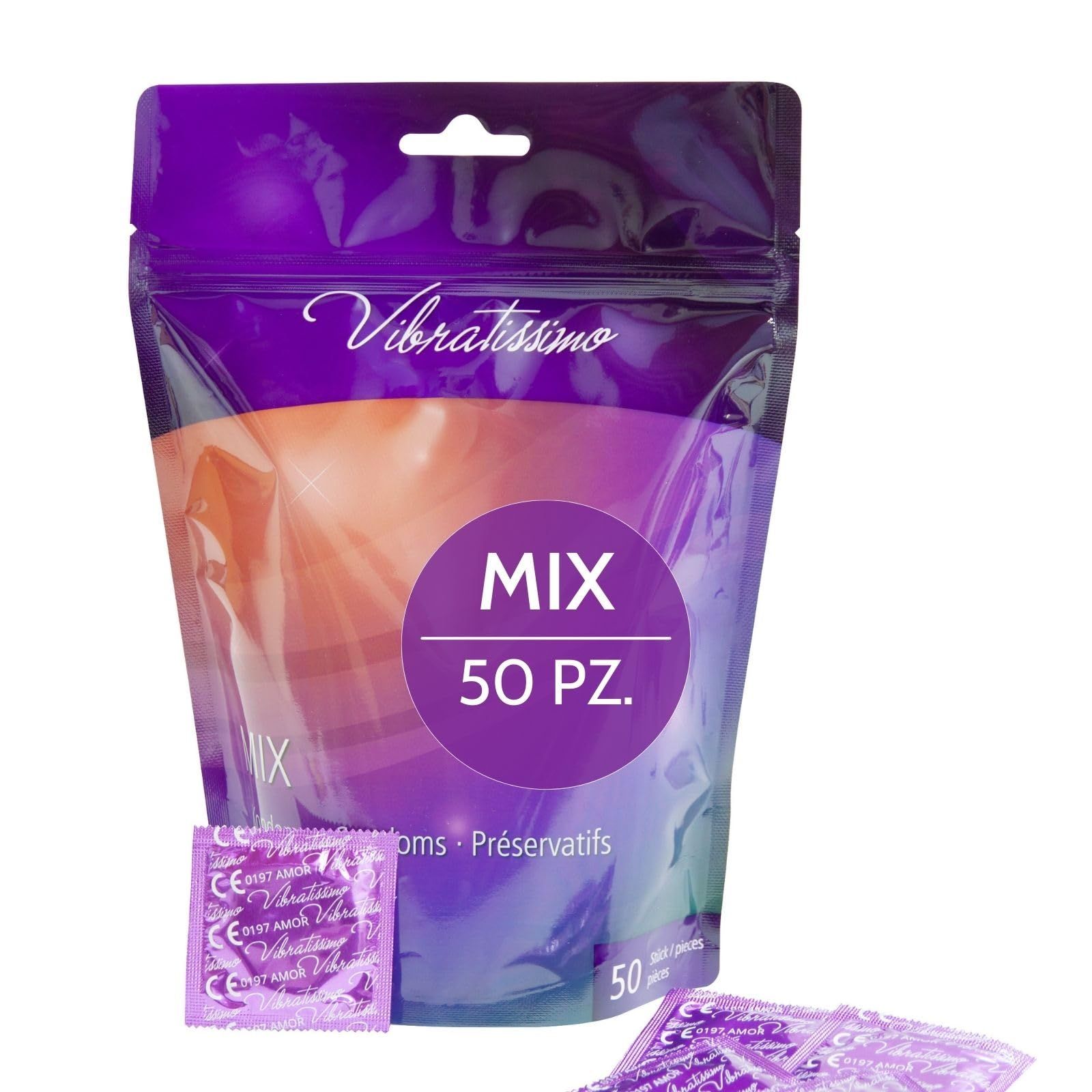 Vibratissimo Preservativi Mix 53mm
