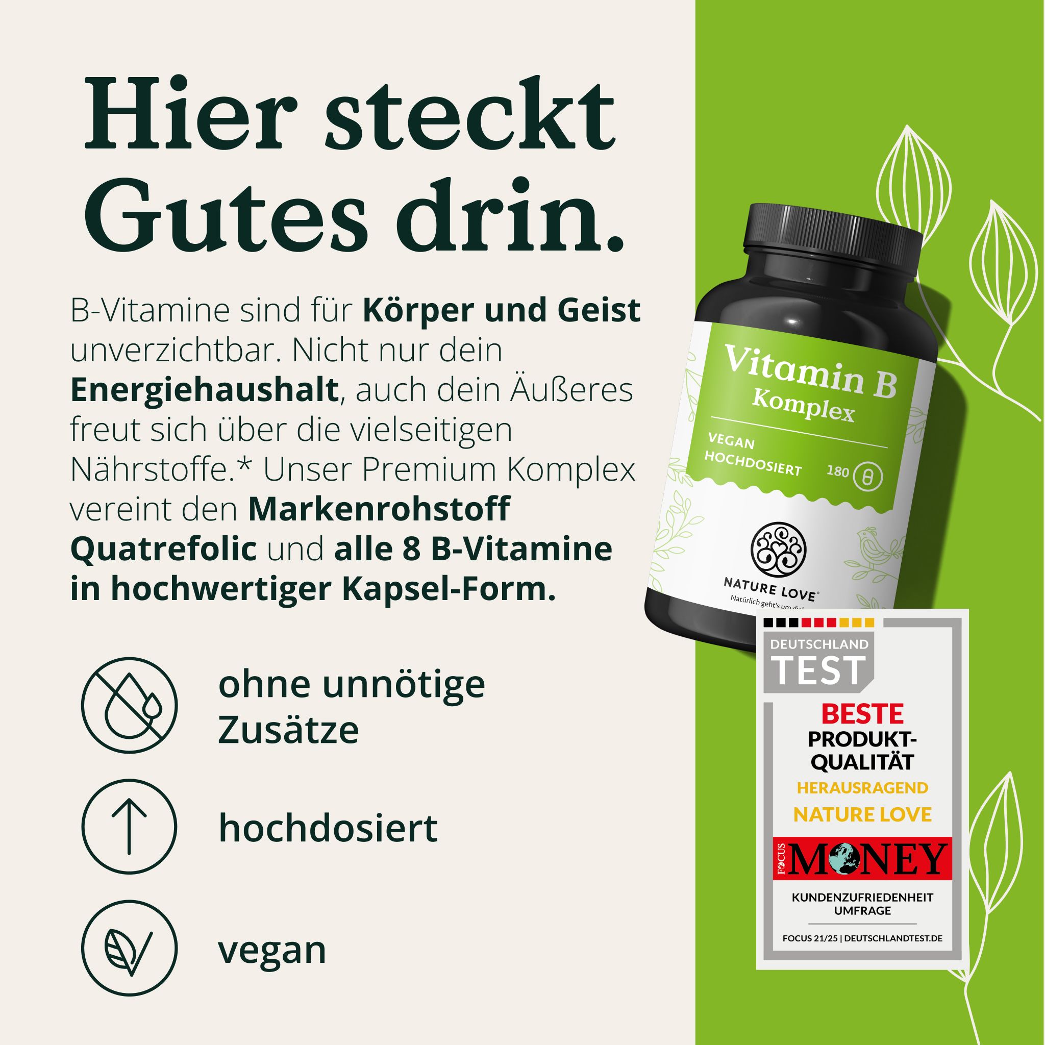 NATURE LOVE® Complesso vitaminico B