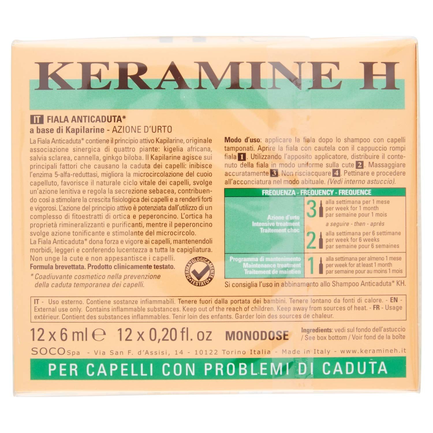 KERAMINE H KH Anticaduta