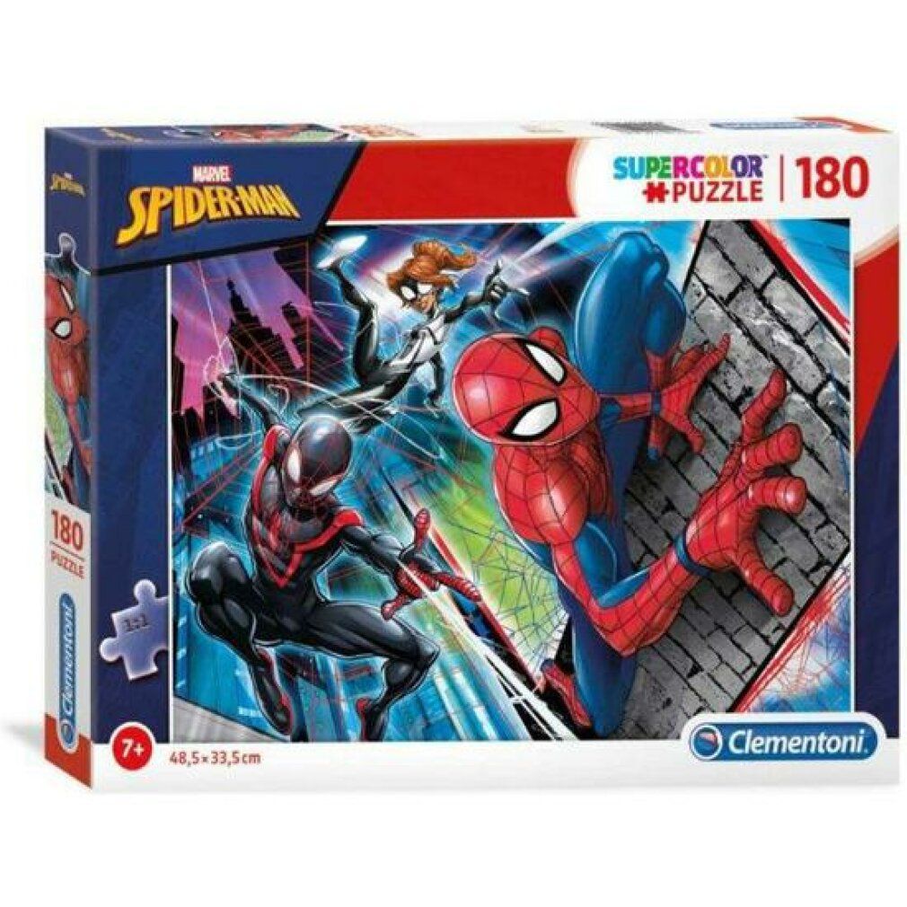 Clementoni 29293 - Puzzle da 180 pezzi - l'uomo ragno