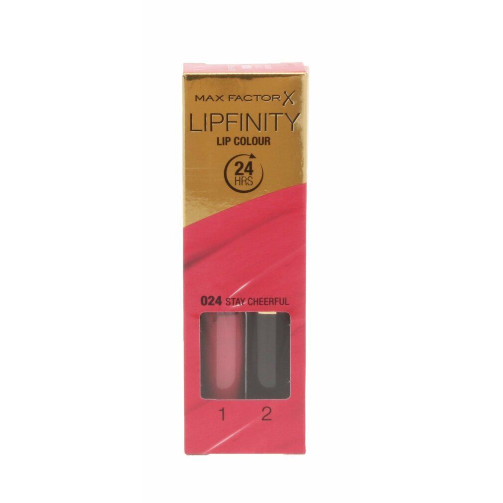 Max Factor Lipfinity Lipcolour 24h 024 Stay Cheerful 2ml