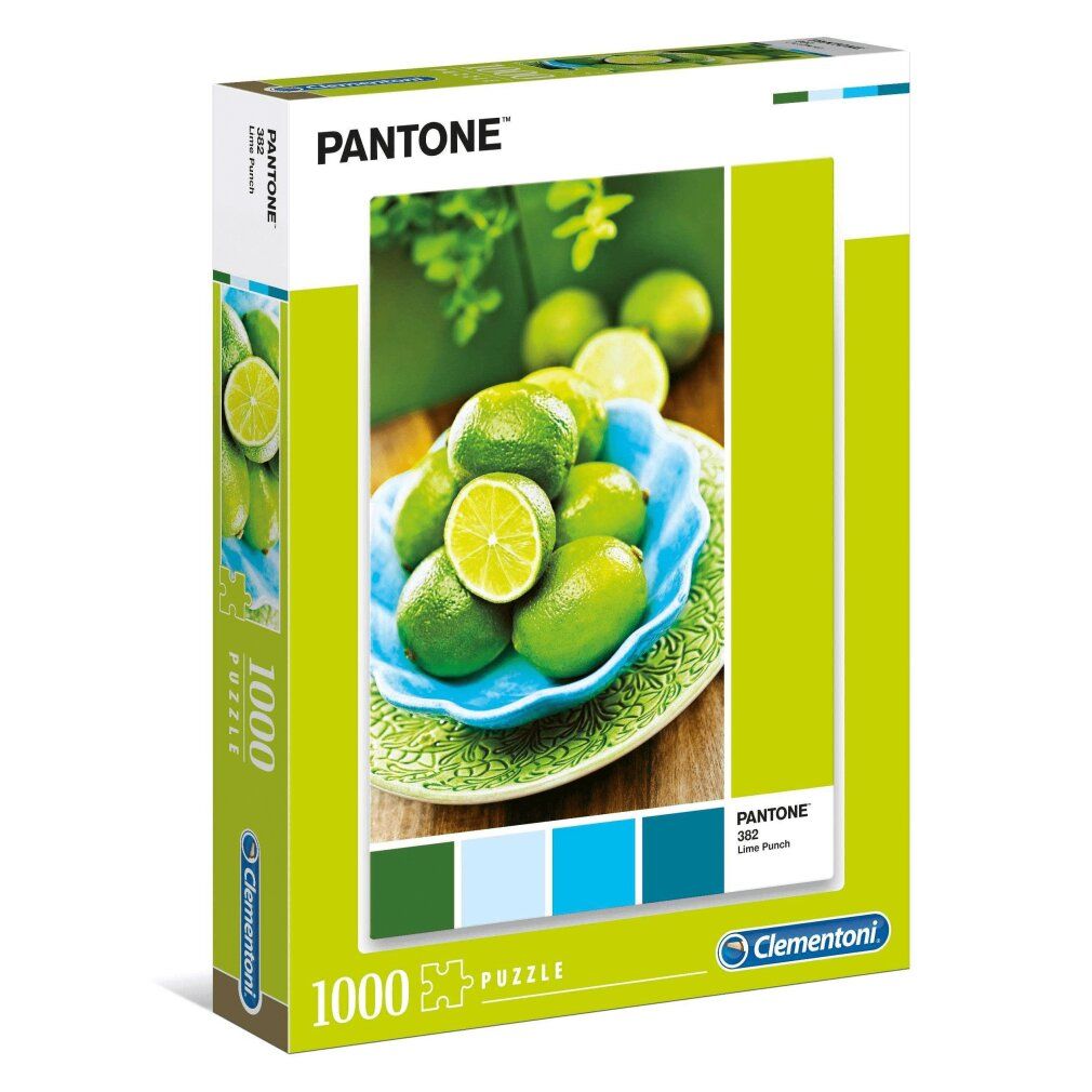 Clementoni 1000Pcs Puzzle Pantone Lime Punch 39492