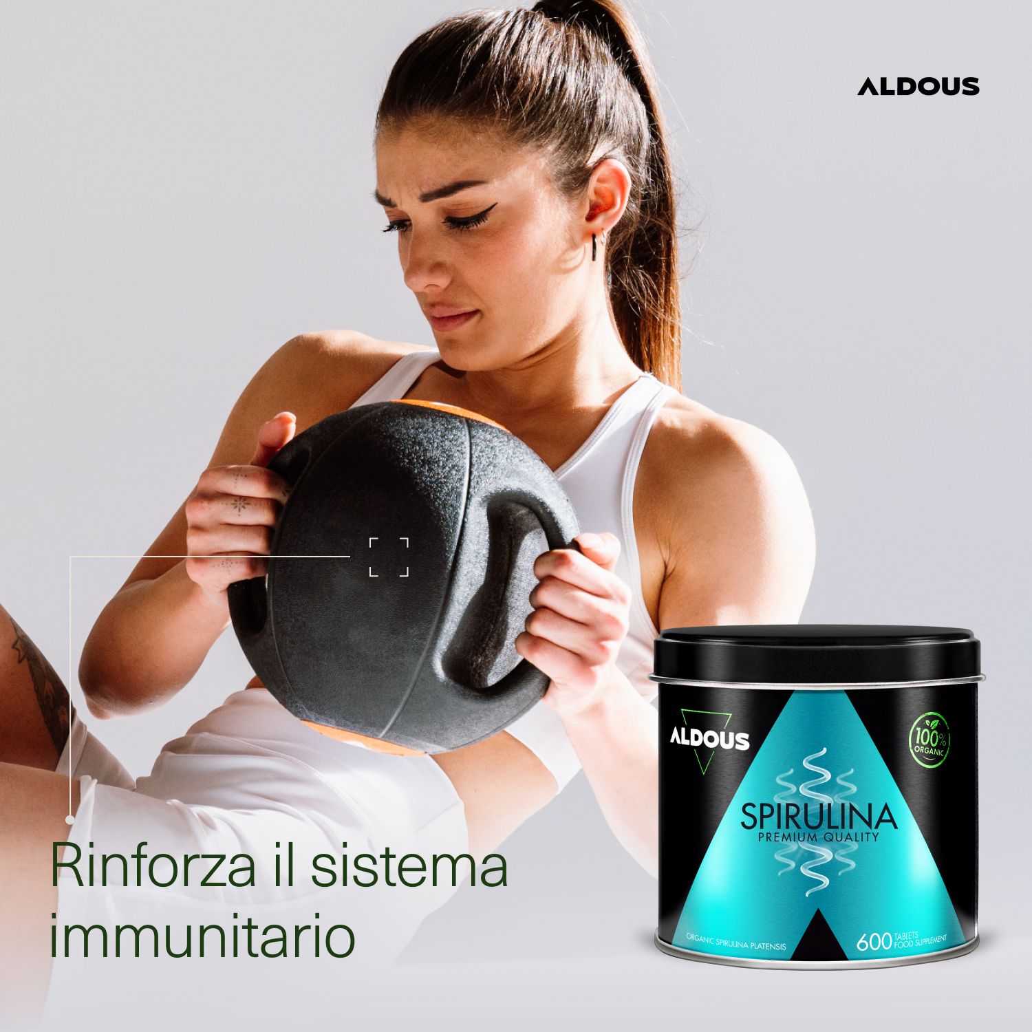 Aldous - Spirulina Bio - Depurativo