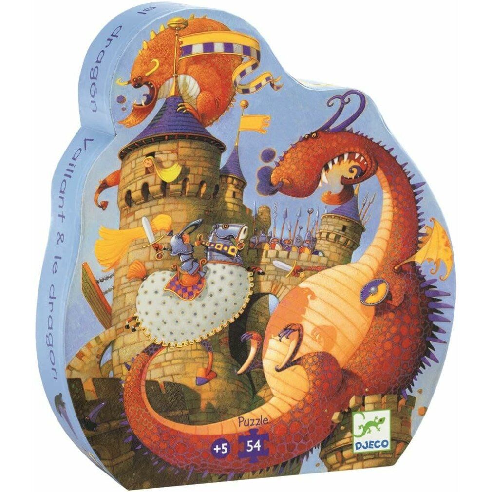 djeco Puzzle Dragon Fight 54 pezzi
