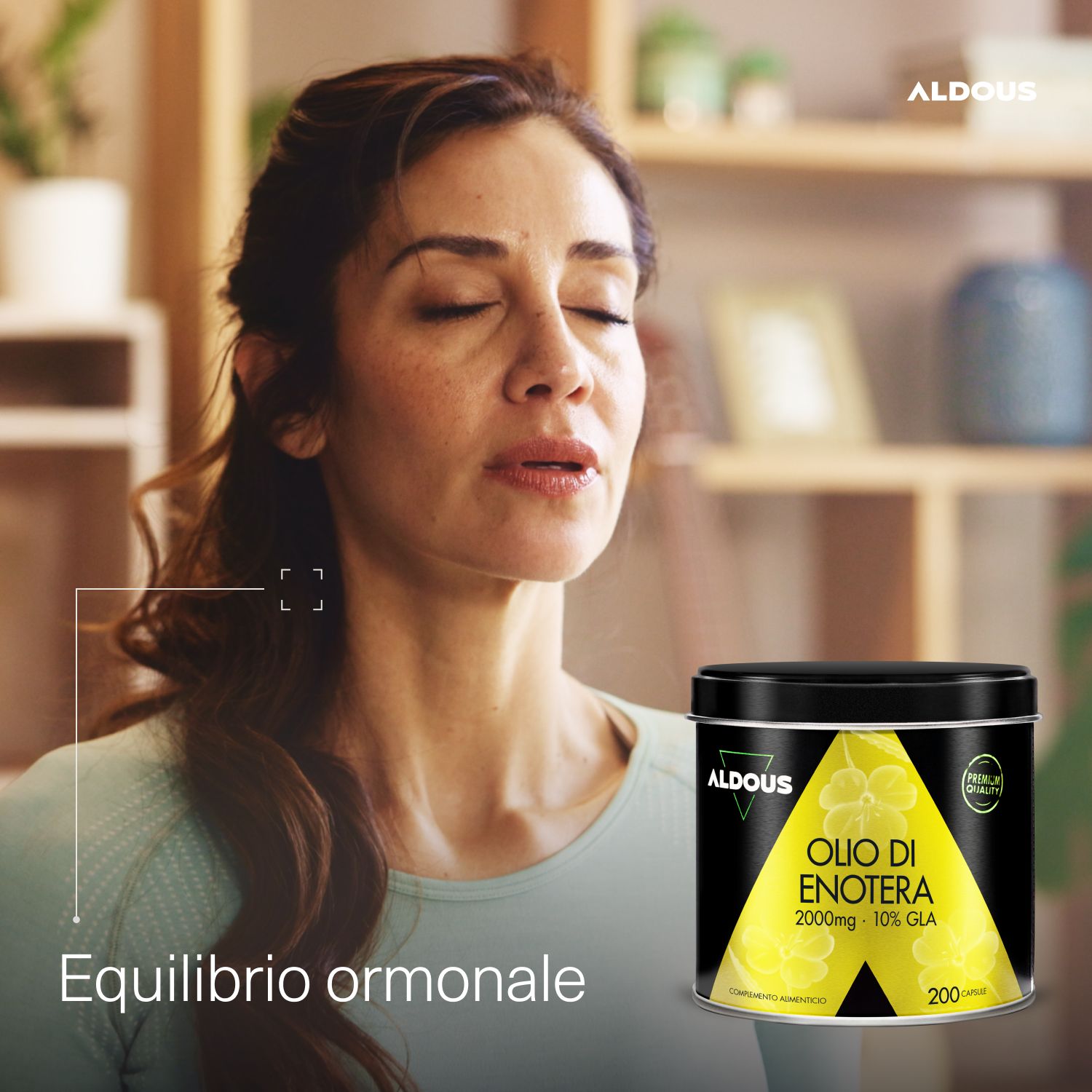 Aldous - Olio di Enotera - Sindrome Premestruale, Menopausa