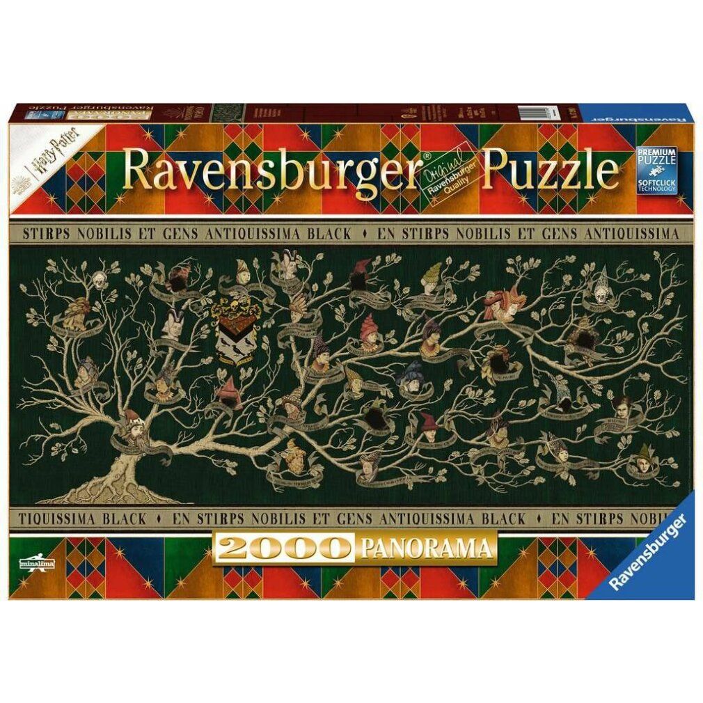 Puzzle panoramico dell'albero genealogico di Harry Potter ück