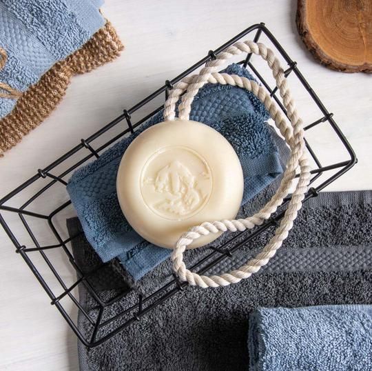 Klar-Seifen - Cordoncino per sapone da bagno da uomo (senza olio di palma)